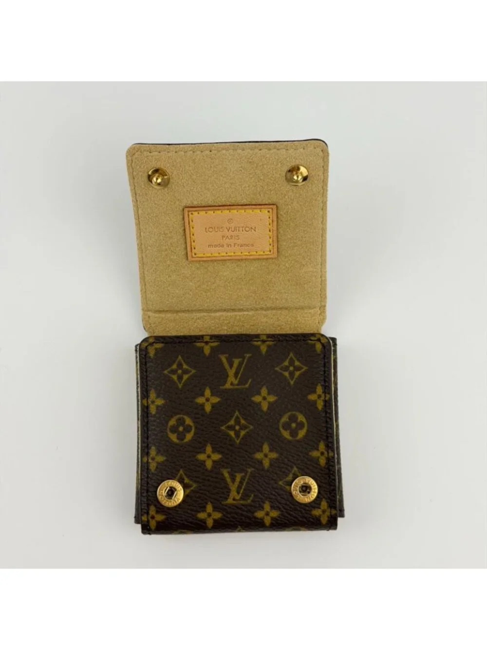 Louis Vuitton Monogram Pouch Brown Vintage